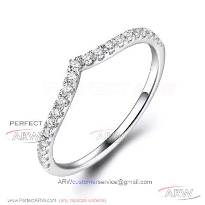 AAA Copy Chaumet White Gold Diamond Ring